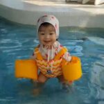 Shorry J Instagram - 이히히히히히~~히히~~~❤️❤️❤️ 이런게 행복이지~~웃음소리중독 자주오자~ 사랑해❤️ #IZZAE (근데영상이자꾸깨지네슬프게😭) #이쁜하뚜수영복