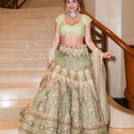 Shraddha Arya Instagram – Another bunch! #RashmiKiShaadi 
Lehenga: @reynutaandon 😍❤️