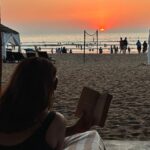 Shraddha Arya Instagram – Sun, Sand & My Man! ❤️