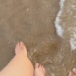 Shraddha Arya Instagram – Sun, Sand & My Man! ❤️