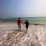 Shraddha Arya Instagram – Thank God For Days Like These ❤️
#BeachDay #FamilyBliss #Gratitude #SandCastles