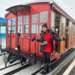 Shraddha Arya Instagram - Red riding hood on a Red Vintage Train… #DreamsDoComeTrue #GirlOnATrain #DDLJ #Feels @myswitzerlandin #INeedSwitzerland @swisstravelsystem @visitzurich @sbsabpnews Zürich, Switzerland