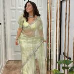 Shraddha Arya Instagram - Kheera Color Wow!!! Guava Wow Wow wow.. 🥒 😂