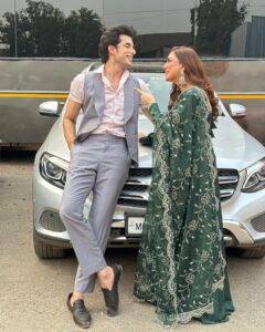 Shraddha Arya Instagram - Happiest Birthday To The Cutest one I know… @paras_kalnawat !!!! May God Bless you with all that you’re working towards (which if I know is a 6-Pack abs & flawless skin ;) 🤣 Well, You Deserve it all!! #HAVEAGOODONE ! #BirthdayPost