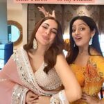 Shraddha Arya Instagram - 😂🤣 #beentheredonethat✔️ @deepikasingh150 Looking Like A Wow in @reynutaandon ❤️