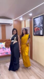 Shraddha Arya Instagram - Vibing behind the scenes 💕💕 #bts #betweenthescenes #betweentheshots #foryou #foryoupage #explore #explorepage #reelsinstagram #reelsvideo #reelsindia #reelitfeelit #reelkarofeelkaro #instagood #instagram #instagood #instamood #instadaily #kundalibhagya #actorslife #actorslifestyle #trending #trendingreels #nidhi #nidhihinduja #preeta #akankshajuneja #shraddhaarya SJ Studios