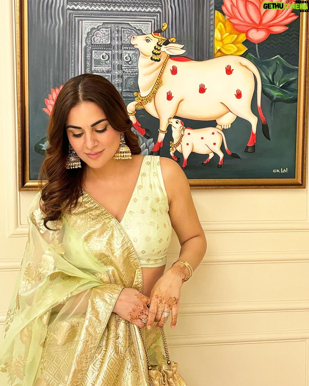 Shraddha Arya Instagram - Aur agar wo nahi aaye toh mai unke paas chali jaungi… ❤️ 🪔