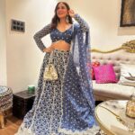 Shraddha Arya Instagram - Festive Vibes with @shopmulmul 🧿 #HappyKarwachauth ❤️
