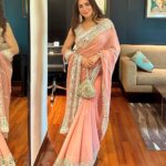 Shraddha Arya Instagram - Anything is possible with glitter and a little Pink :) Wearing: @reynutaandon ❤️