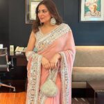 Shraddha Arya Instagram - Anything is possible with glitter and a little Pink :) Wearing: @reynutaandon ❤️