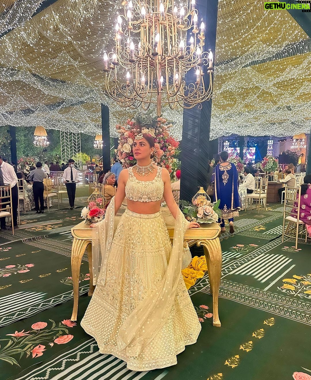 Shraddha Arya Instagram - Today Marks 14years of my dear friend’s label #AARYA @rashmi_aaryaa Can’t wait to Join in the celebration tomorrow & Witness Your exquisite New Collection!!! @shreeaaryaofficial Wearing : Ofcourse @rashmi_aaryaa Jewelry: @vbhushan.adornments @nehaadhvikmahajan
