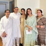 Shraddha Arya Instagram - RakshaBandhan understood from and celebrated with the very calming and enriching Brahma Kumaris. Thank you for gracing our home with your visit and bestowing on the words of Wisdom! 🙏🏻 #HarshaDidi #RupalDidi #BrahmaKumaris