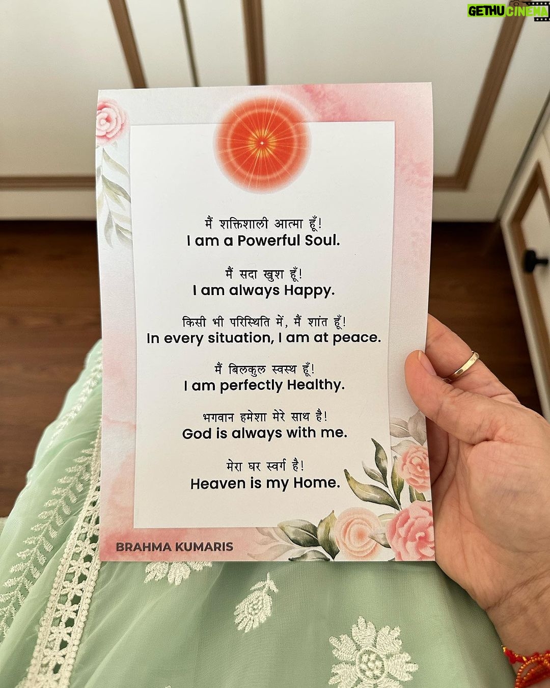 Shraddha Arya Instagram - RakshaBandhan understood from and celebrated with the very calming and enriching Brahma Kumaris. Thank you for gracing our home with your visit and bestowing on the words of Wisdom! 🙏🏻 #HarshaDidi #RupalDidi #BrahmaKumaris