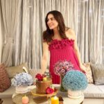 Shraddha Arya Instagram – How could I not play Dress-up, it’s my Birthday after all!!! ❤️
#HappyBirthdayToMe
Big Shout Out to @takeonedough , for this amazingly delicious cake (I swear I’ve never had a better one)