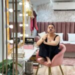 Shraddha Arya Instagram – The Place where I spend more time than I do at Home …. my SELF-LOVE VAN aka My Vanity Van.  #HomeIsWhereYouParkIt 😂❤️🧿