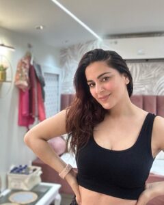 Shraddha Arya Instagram - The Place where I spend more time than I do at Home …. my SELF-LOVE VAN aka My Vanity Van. #HomeIsWhereYouParkIt 😂❤️🧿