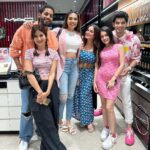 Shraddha Arya Instagram - Vibing in pinks Absolutely ten on ten A night to remember Cuz I am with my barbie And my Kens… . . . #movienight #barbie #ken