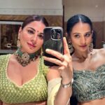 Shraddha Arya Instagram – Another bunch! #RashmiKiShaadi 
Lehenga: @reynutaandon 😍❤️
