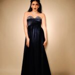 Shruti Haasan Instagram - 🖤🧿😈 . . . Outfit - @emblaze_mb Jewellery - @swarovski Neckpiece - @rosaamoris Styled by - @surbhishukla Assisted by - @aashnaharia Make up @devikajodhani Hair @noori_hairstylist 📸 @harneshjoshi