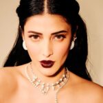 Shruti Haasan Instagram – 🖤🧿😈
.
.
.

Outfit – @emblaze_mb
Jewellery – @swarovski
Neckpiece – @rosaamoris
Styled by – @surbhishukla
Assisted by – @aashnaharia
Make up @devikajodhani 
Hair @noori_hairstylist
📸 @harneshjoshi