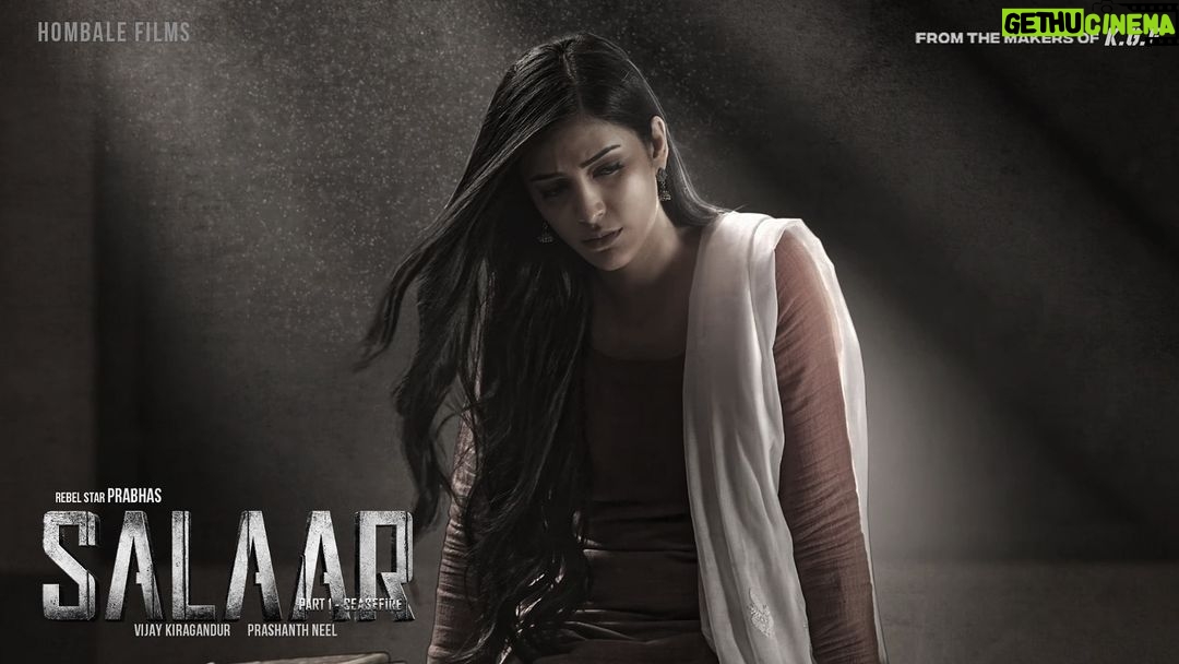 Shruti Haasan Instagram - Victories don’t come from wars…. They come from forgiveness. Listen to #SalaarSecondSingle 🎵 - https://bit.ly/SalaarCeaseFireSecondSingle #Prathikadalo (Telugu), #QissonMein (Hindi), #Prathikatheya (Kannada), #Prathikaramo (Malayalam), #PalaKadhaiyill (Tamil) Music by @RaviBasrur 🎶 #Salaar #SalaarCeaseFire #Prabhas #PrashanthNeel @PrithviOfficial @shrutihaasan @VKiragandur @hombalefilms #HombaleMusic @IamJagguBhai sriyareddy @bhuvangowda84 @vchalapathi_art @anbariv @SalaarTheSaga #SalaarCeaseFireOnDec22