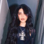 Shruti Haasan Instagram - Don’t ask questions - just give her your heart 🫀 had the best time performing with @sickflipofficial who was kind enough to invite me on to perform as a part of his incredible electric and over all 🔥 set ! Making music is the best kind of magic you can practice and so I always have to dress the part too 😁 . . . 📸 @kirti_narain Styled by: @profanayty Assisted by: @whyshestyled @muskanguptaaaa_ Outfit: @labelankitajain Jewelry: @valliyan @ishhaara @ascendcommunication Hair: @noori_hairstylist Cause it’s all about the hair too 😅