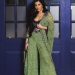 Shruti Haasan Instagram - 💚🐉🥝 mean green desi machine . . . Outfit - @nupurkanoiofficial Jewellery- @amrapalijewels Styling - @openhousestudio.in Assisted by - @mithra_kandhaswaami @sxdhksh @varshininatrajan Glam : @prakatwork @pui_c_ammy shot by : @dimensions.dmns