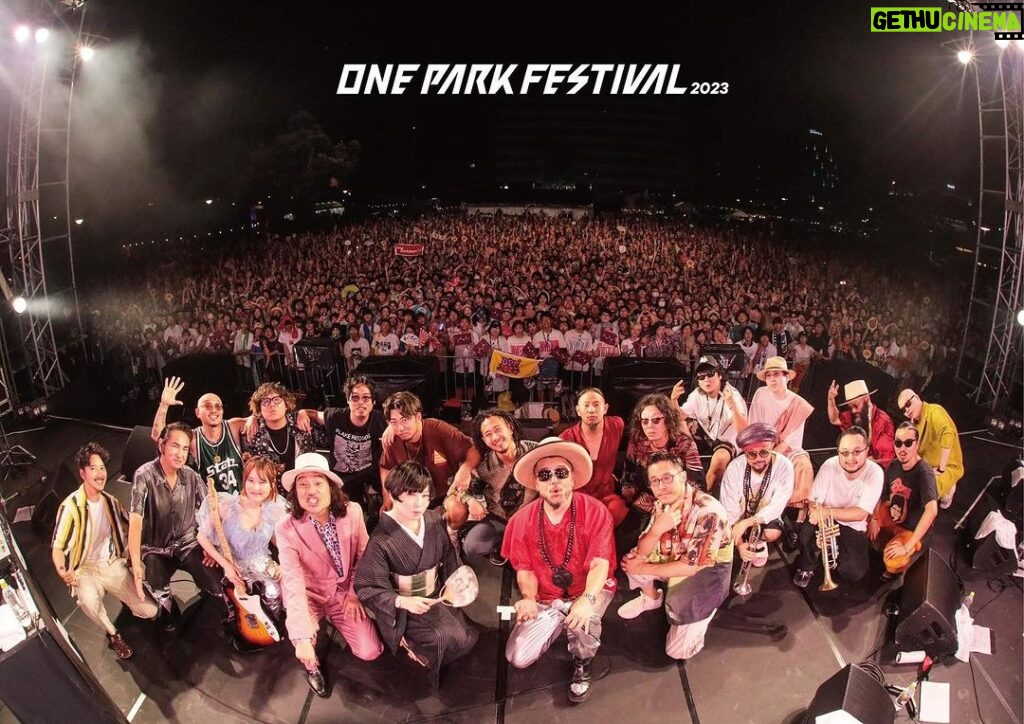 Shun Ishiwaka Instagram - 初ONE PARK Festival!!! まぢでさいこうでした、、、、。 ありがとうございました @shachosoilpimp 🙌🙌🙌🙌🙌🙌🙌🙌🙌🙌🙌🙌🙌🙌🙌🙌🙌🙌 @oneparkfestival 📸 @nabespg #OneParkfestival #oneparkfestival2023 福井県