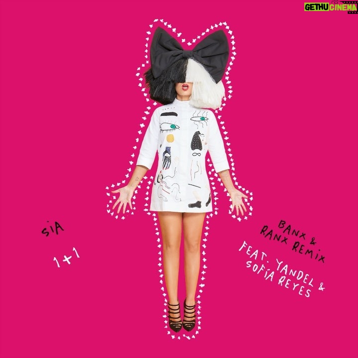 Sia Instagram - "1+1" ft. @yandel + @SofiaReyes (@banxnranx Remix) - out everywhere now ✨🎶💖 - Team Sia