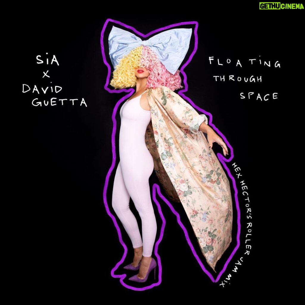 Sia Instagram - Float away with the Hex Hector Roller Jam Mix of "Floating Through Space" out everywhere this Friday - Team Sia