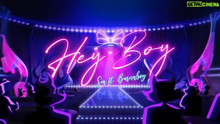 Sia Instagram - Getting those heads turning 😘 "Hey Boy" ft. @burnaboygram song + video out this Thursday at 12am ET - Team Sia