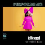 Sia Instagram - Sia's performing "Courage to Change" at this year's @BBMAs 🎀✨ Tune in October 14th at 8/7c on @NBC! #BBMAs - Team Sia