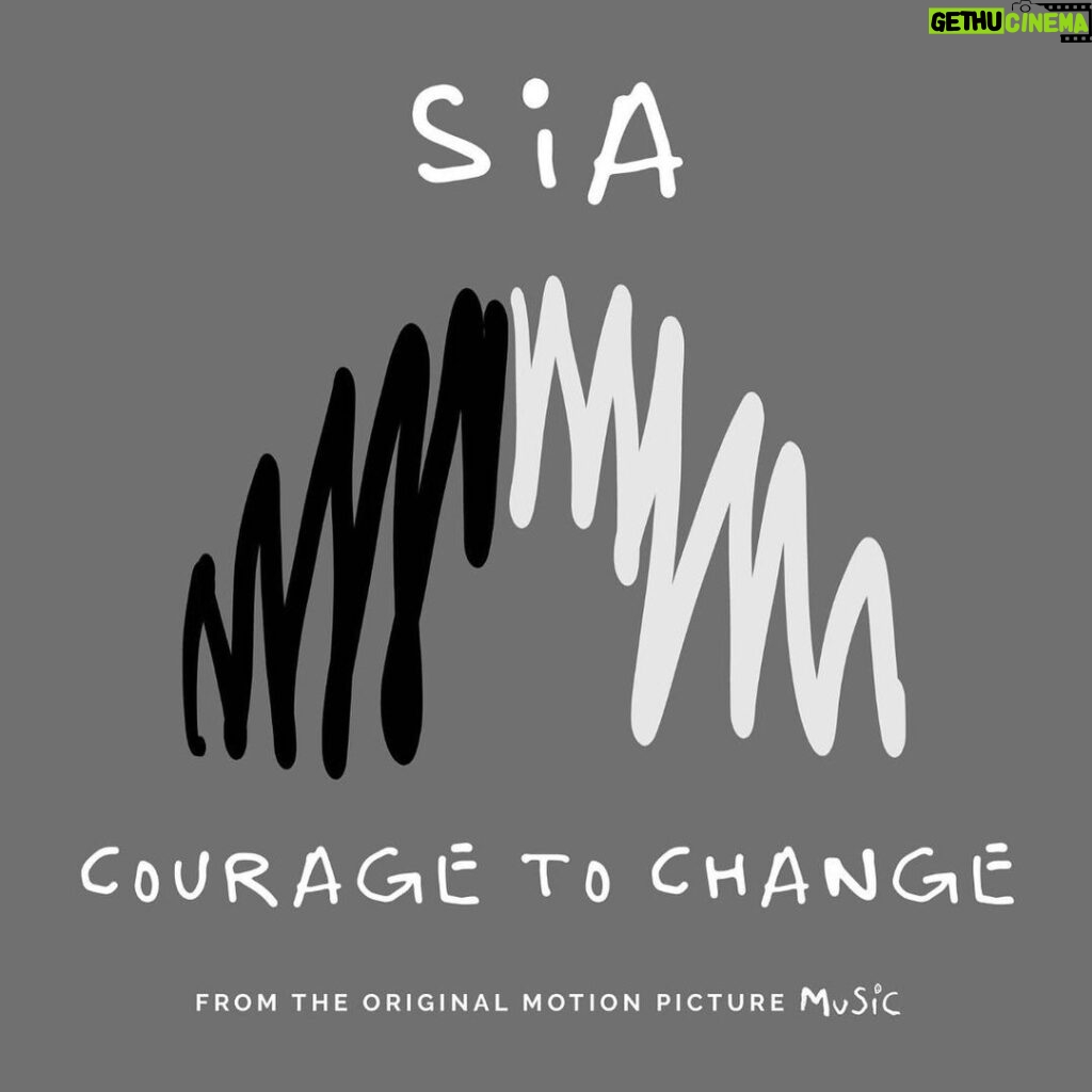 Sia Instagram - "Courage To Change" - out tomorrow - Team Sia