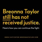 Sia Instagram - Justice for #BreonnaTaylor now. Link in stories.