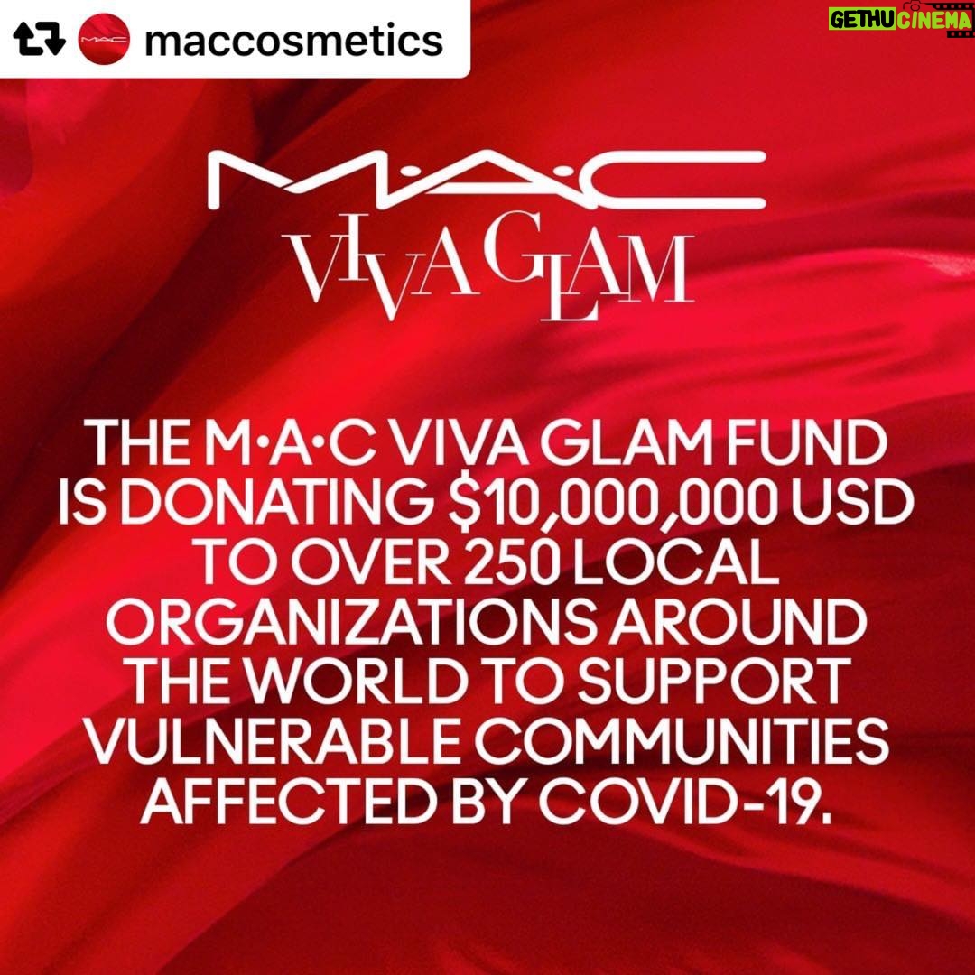 Sia Instagram - ❤️ #MAC . Since 1994, M·A·C VIVA GLAM has raised more than $500,000,000 USD, partnering with local organizations to ensure that help reaches those who need it most. Now’s your opportunity to help make a difference right from home. Get the Lipstick that gives back 100%. #MACVIVAGLAM