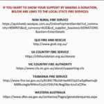 Sia Instagram - Please consider donating to one of the organizations listed here. #Australia needs our help 💔 - Team Sia