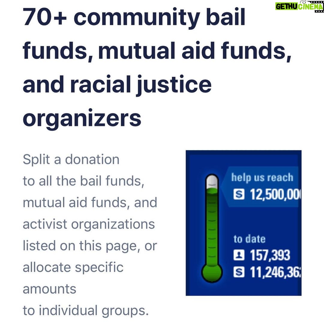 Sia Instagram - Who wants to match my $100,000 donation?! Please reshare! Send pics of your donation and I’ll reshare! Link in bio! #blacklivesmatter #bailfund