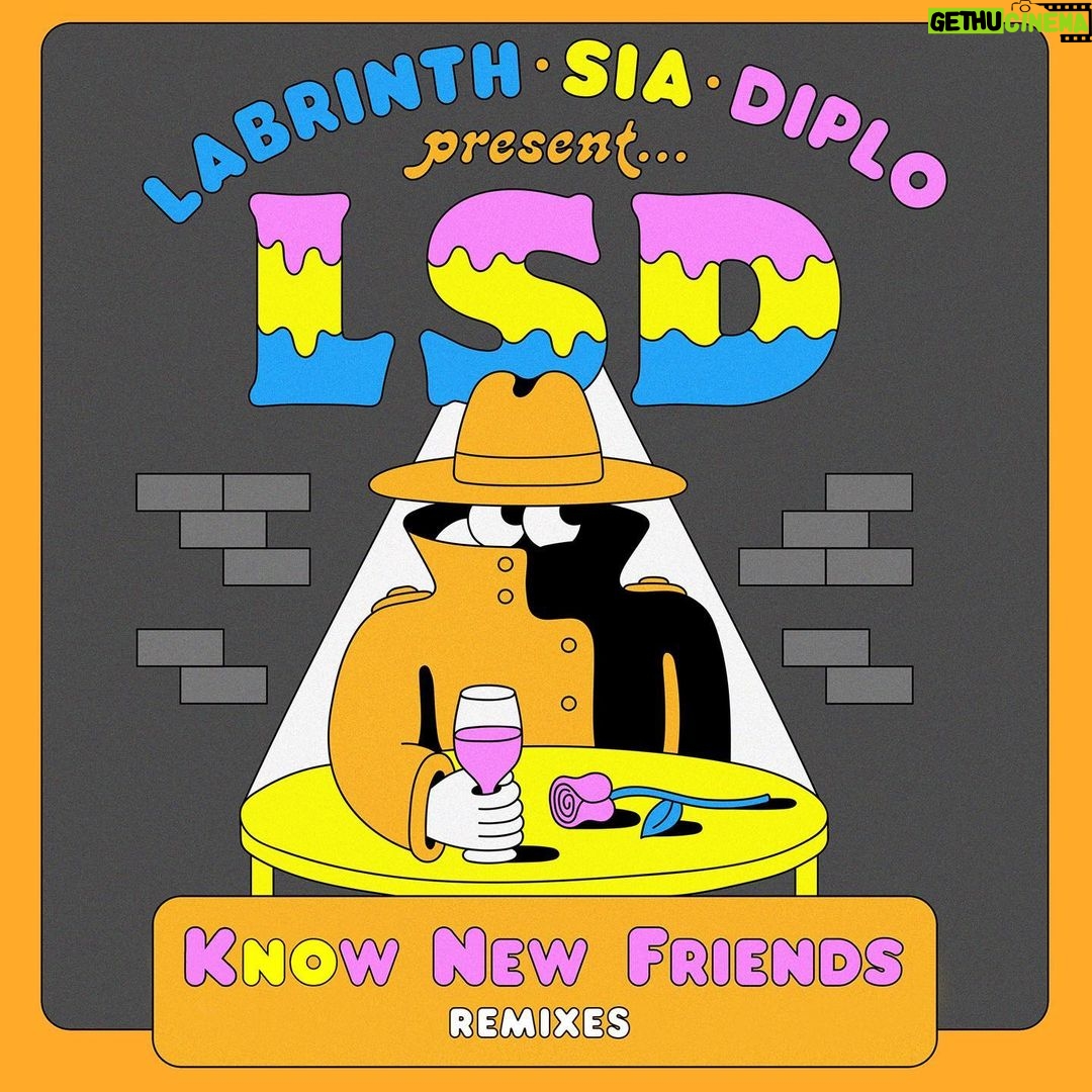 Sia Instagram - 🌈✨ Dance along to the #LSD Know New Friends remixes out everywhere today - Team Sia