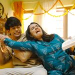 Siddharth Nigam Instagram - "When lil' bro loves to playfully tease his big sis! 😄 Can't hold back my excitement to share my short film 'Rani Pink' with you all! Sharing some exclusive BTS moments with you all📽️💕 #SiblingFun #RaniPinkBTS"