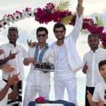Siddharth Nigam Instagram - We had an absolutely incredible birthday celebration with the most extraordinary people at @radissonbluresortmaldives! We are immensely grateful for the tremendous effort put into cutting the cake and making it an unforgettable experience for us. Thank you from the bottom of our hearts!❤️🎂🏝️🌊 #birthdayboys #maldives Radisson Blu Resort Maldives
