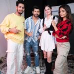 Siddharth Nigam Instagram - Here we go💃🏻 Even I couldn’t resist the #TeriAadat2 fever. @thesiddharthnigam, @anushkasen0408 & @haanjiharshhh . . . @abhiduttofficial , @blivemusic.in @mkblivemusic #TeriAadat2 #BLiveMusic #AbhiDutt #TeriAadat #SiddharthNigam #AnushkaSen #HarshaaliMalhotra #MusicVideo #Action #HarshSharma #Reels #styledbysukanya #Reelsofinstagram