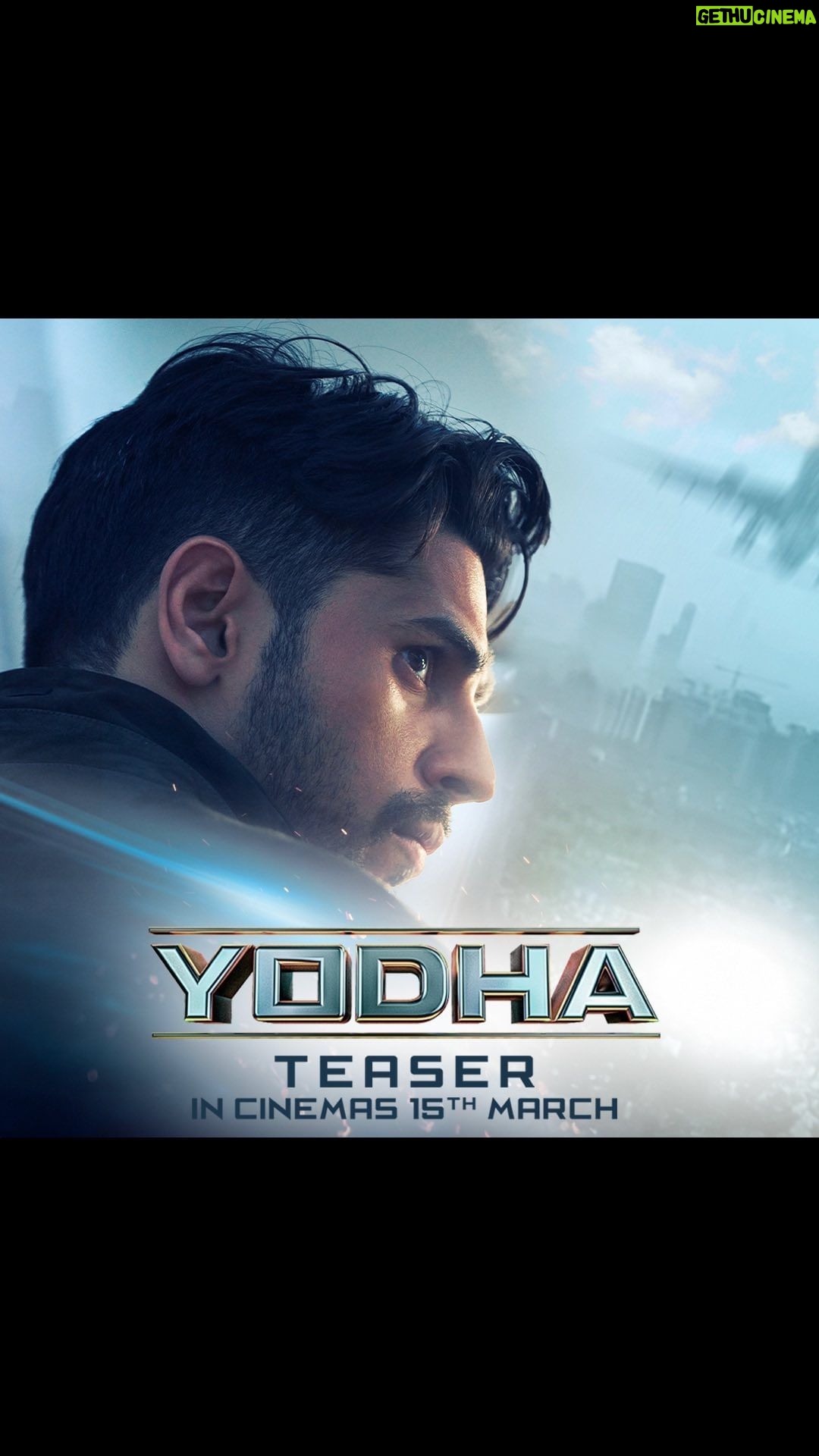 Sidharth Malhotra Instagram - We’ve taken off! Gear up for the high-octane action on its way. #YodhaTeaser out now. ✈️ #Yodha in cinemas March 15. @karanjohar @apoorva1972 @shashankkhaitan @raashiikhanna @dishapatani @sagarambre_ #PushkarOjha @primevideoin @dharmamovies @mentor_disciple_entertainment @aafilms.official @tseries.official