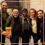 Sierra Boggess Instagram - ♥️♥️♥️♥️♥️♥️♥️♥️ #Repost @harmonyanewmusical ・・・ These are our friends, our buddies! @mslachanze and @amirarison stopped by the show last night. Thanks for sharing in The Comedian Harmonists’ legacy! #HarmonyANewMusical