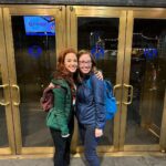 Sierra Boggess Instagram - Broadway sisters back together!!!! My sister and brother in law at @harmonyanewmusical last night!!! ♥️😭🤩 Barrymore Theatre
