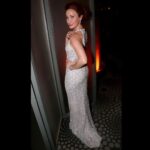 Sierra Boggess Instagram - Still reeling from @harmonyanewmusical opening night party! @randirahm lent me another fabulous LEWK for the night!! Head to toe sparkles 😭 with @oscarheyman sapphires and diamonds 💎 😭 Enjoy these photos from @bruglikas ♥️📷 “Showing here” 👻 😉 Guastavino 59th Street New York City