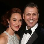 Sierra Boggess Instagram - Still reeling from @harmonyanewmusical opening night party! @randirahm lent me another fabulous LEWK for the night!! Head to toe sparkles 😭 with @oscarheyman sapphires and diamonds 💎 😭 Enjoy these photos from @bruglikas ♥️📷 “Showing here” 👻 😉 Guastavino 59th Street New York City