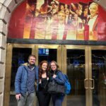 Sierra Boggess Instagram - Broadway sisters back together!!!! My sister and brother in law at @harmonyanewmusical last night!!! ♥️😭🤩 Barrymore Theatre