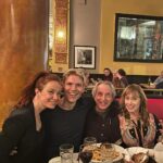 Sierra Boggess Instagram - Double date night to see @merrilyonbway 🥹 Cafe Un Deux Trois