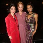 Sierra Boggess Instagram - We’re here too 💜💜💜 @harmonyanewmusical Telling the women’s stories 🚩 🧵 🍌 #ruth #mary #josephine 📷 @bruglikas