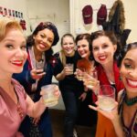 Sierra Boggess Instagram - Happy New Year from the women of @harmonyanewmusical who just completed our last show of 2023 (special shout out to @bronwyn_tarboton who made her principal debut as Ruth while @jujujuliebee is out) See you in the New Year of 2024!!!! 🥂 😃 Barrymore Theatre